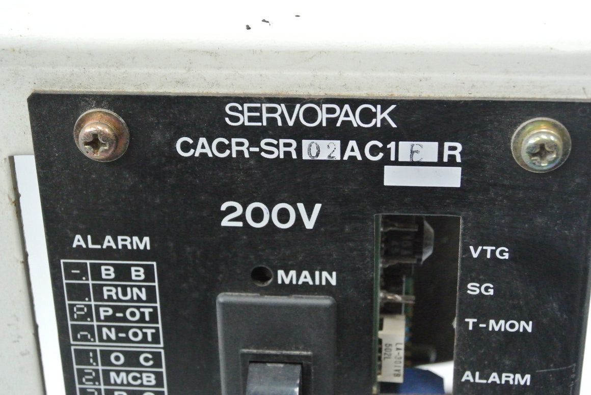 YASKAWA CACR-SR02AC1ER Servo Controller 200V - Rockss Automation