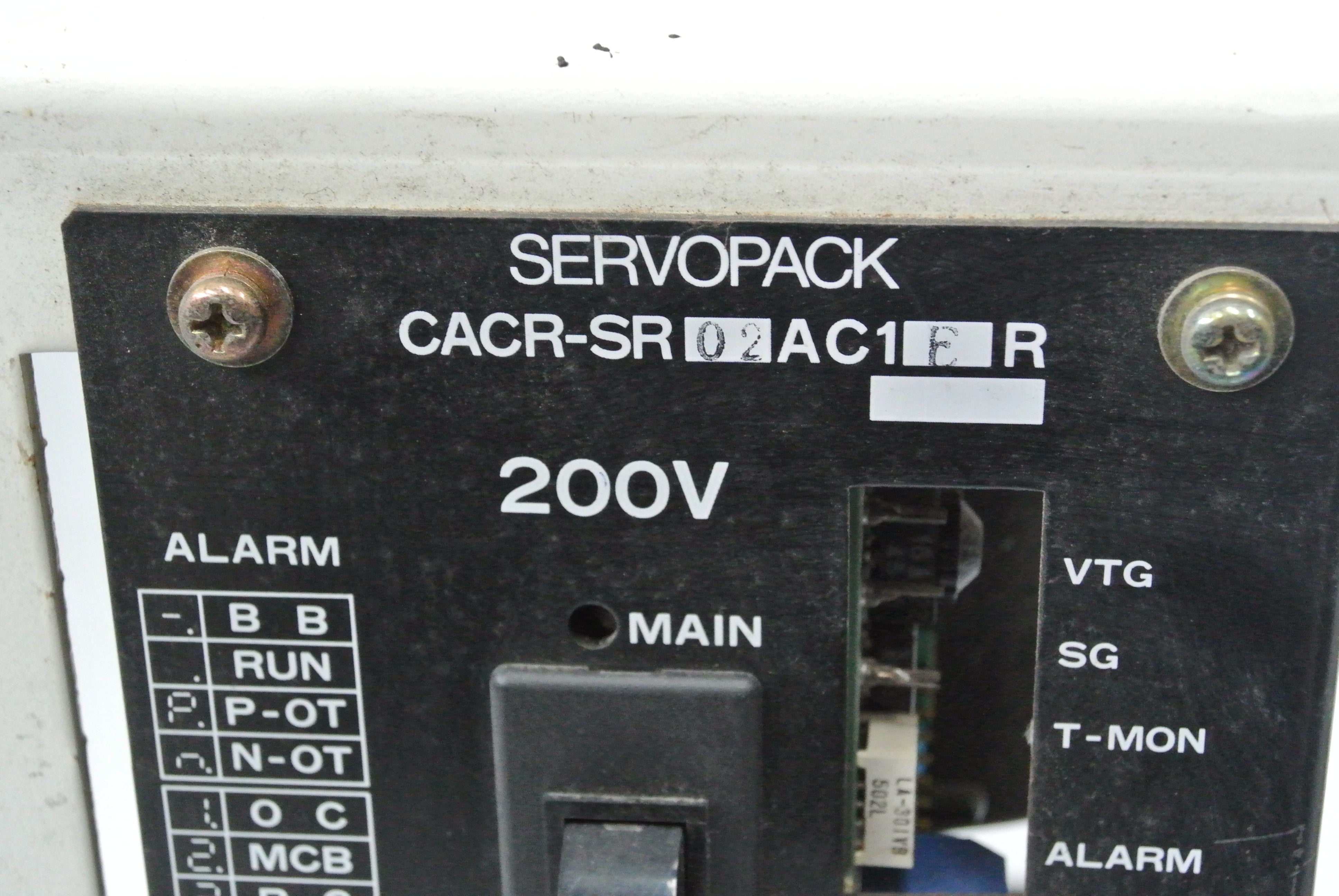 YASKAWA CACR-SR02AC1ER Servo Controller 200V - Rockss Automation