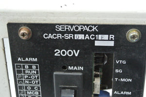 YASKAWA CACR-SR02AC1ER Servo Controller 200V