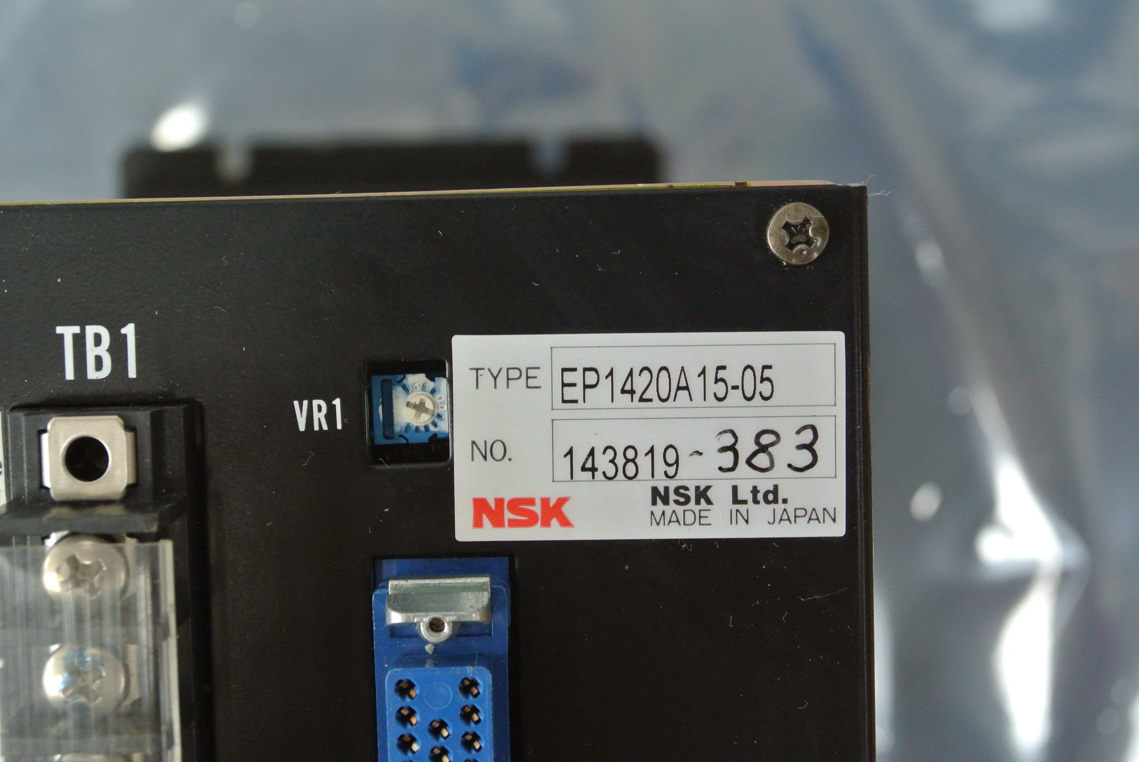 NSK EP1420A15-05 Servo Drive Series 143819-383 - Rockss Automation
