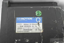 Load image into Gallery viewer, SANYO Denki Q2AA13150HXS1S Servo Motor 1.5kW - Rockss Automation