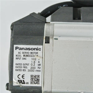 Panasonic MUMS022A1A AC Servo Drive Input 102V 200W - Rockss Automation