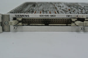Siemens 6DD1640-0AC0 EM11 I/O Controller Module Card - Rockss Automation
