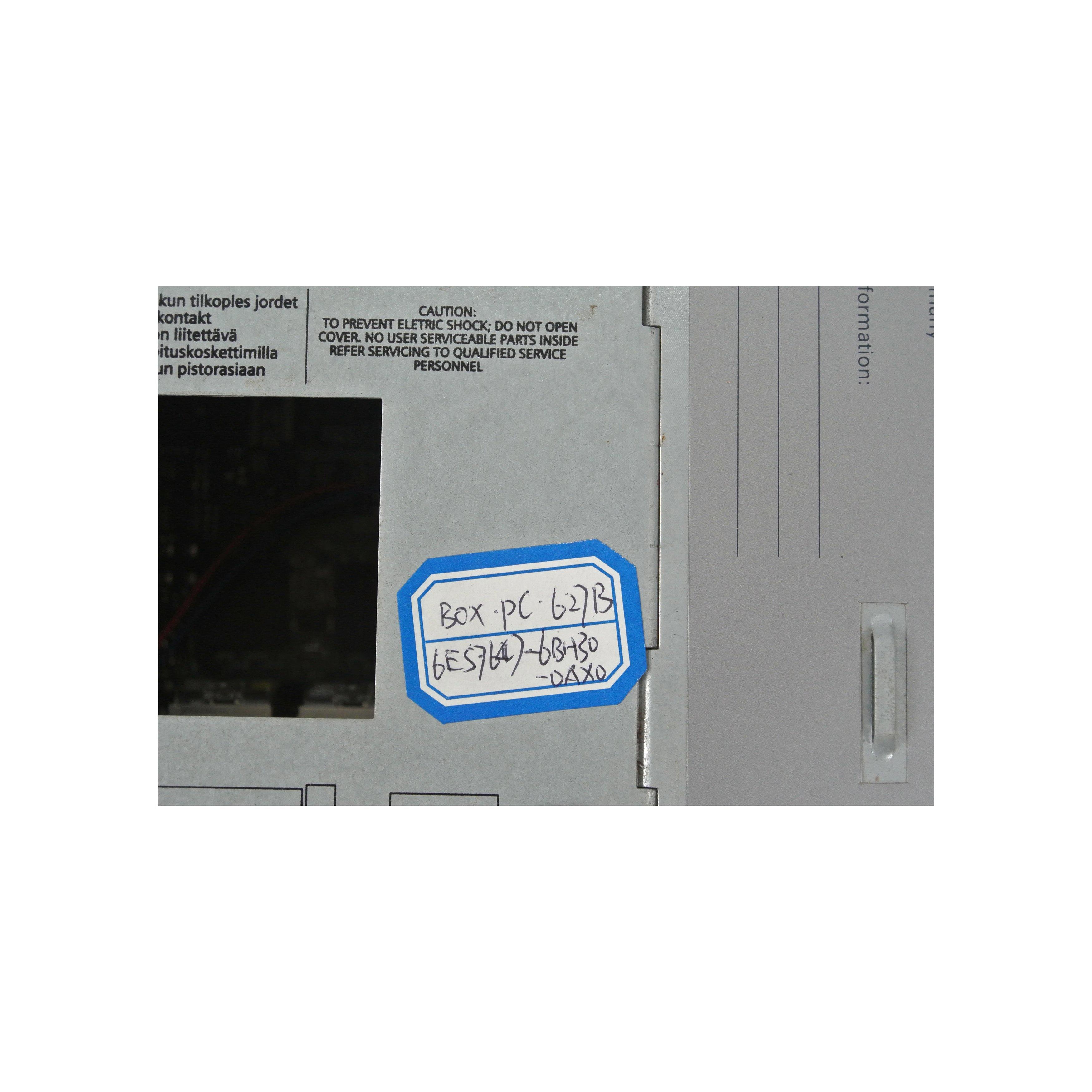 Siemens PC System 6ES7647-6BH30-0AX0 6ES7 647-6BH30-0AX0 Used In Good Condition - Rockss Automation