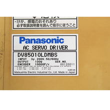 將圖片載入圖庫檢視器 Panasonic DV85010LDMBS Servo Drive