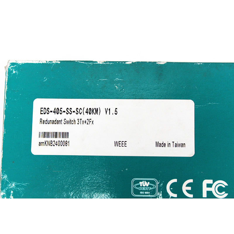 MOXA EDS-405-SS-SC EDS-405-MM-SC（40KM）Exchange Board - Rockss Automation