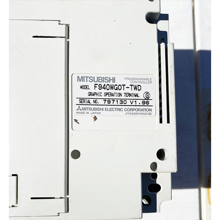 Mitsubishi F940WGOT-TWD Touch Screen - Rockss Automation