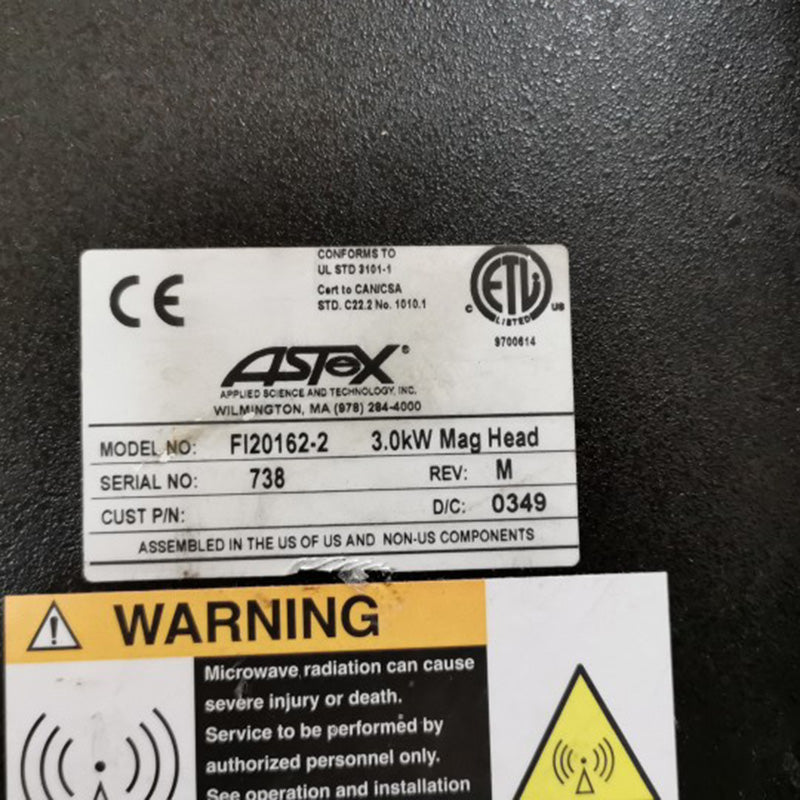 MKS ASTeX FI20162-2 3.0Kw 半導體搖頭
