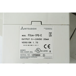 Mitsubishi FX2N-1PG-E PLC