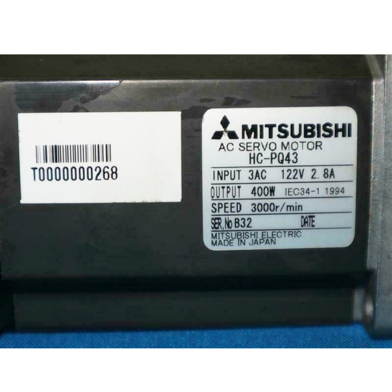 Mitsubishi HC-PQ43 Servo Motor - Rockss Automation