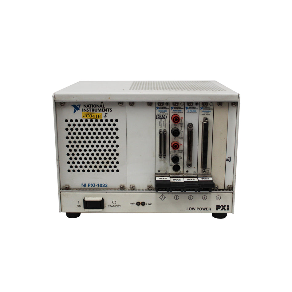NEC Controller chassis PXI-1033 194918B-01L REV 1.3 Used In Good Condition - Rockss Automation