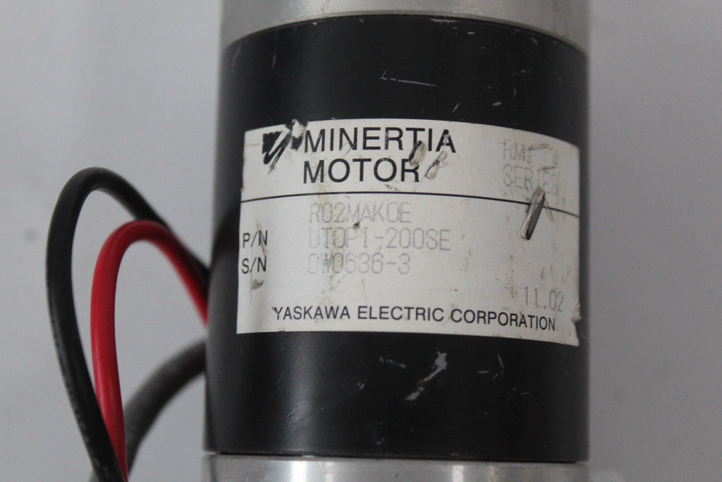 Used Yaskawa DC Servo Motor R02MAKOE UTOPI-200SE - Rockss Automation