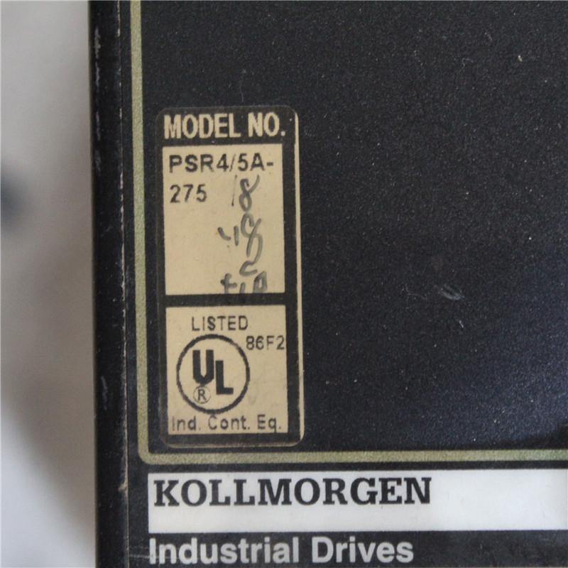 Kollmorgen PSR4/5A-275/8 SERIAL NO. 96B-538 DRIVE - Rockss Automation