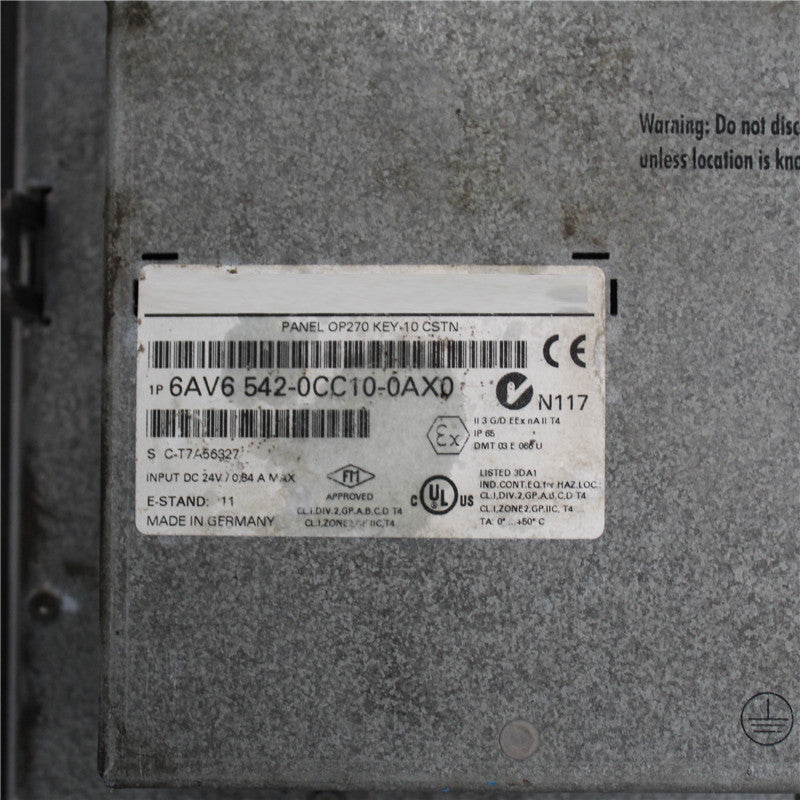 Siemens 6AV6542-0CC10-0AX0 Operator Panel OP270 - Rockss Automation