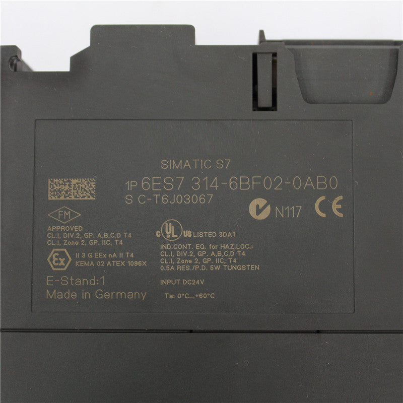 Siemens 6ES7314-6BF02-0AB0 CPU314C-2PTP Processor Module - Rockss Automation
