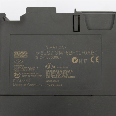 Siemens 6ES7314-6BF02-0AB0 CPU314C-2PTP Processor Module - Rockss Automation