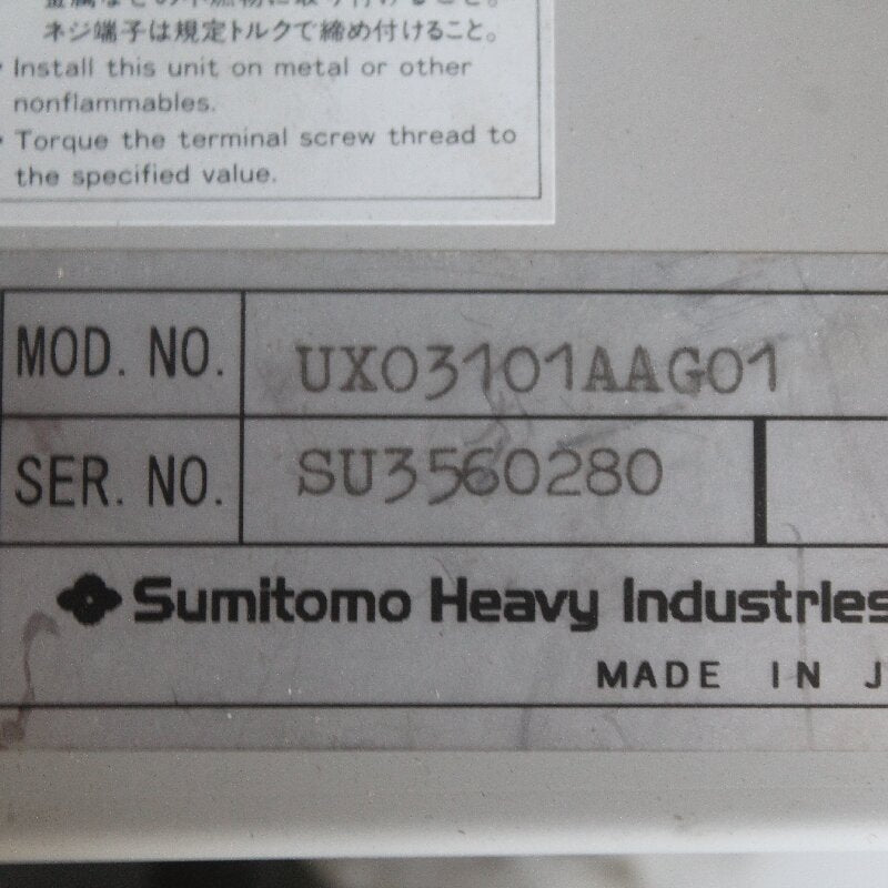 SUMITOMO UX03101AAG01 驅動程式