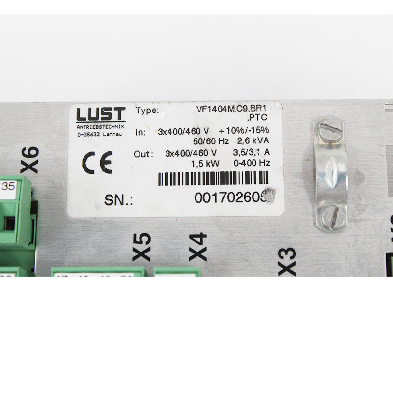 LUST VF1404M.C9.BR1.PTC Servo Drive 1.5KW