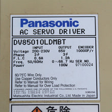 Load image into Gallery viewer, Panasonic DV85010LDMBT Semiconductor Servo Drive 100W