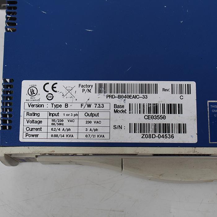 Used Kollmorgen F/W 7.3.3 CE03550 Servo Driver - Rockss Automation