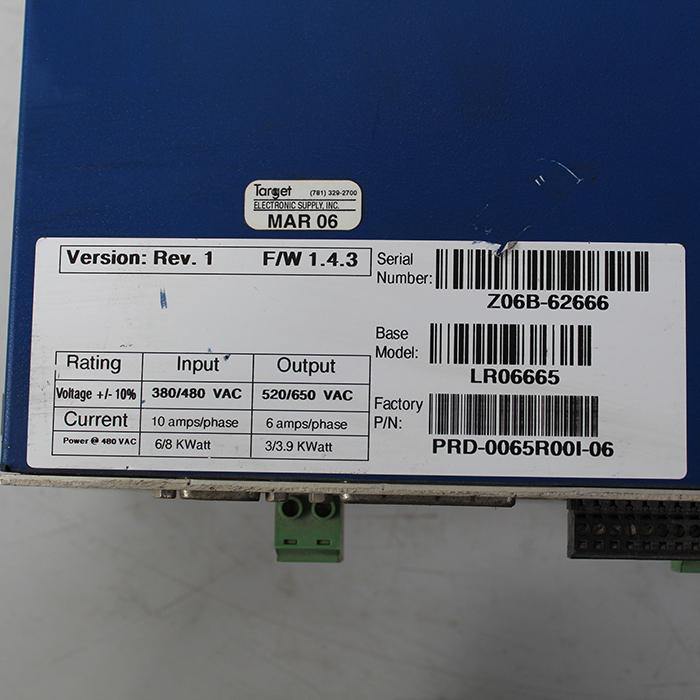 Kollmorgen PRD-0065R00I-06 F/W 1.4.3 Servo Drive - Rockss Automation