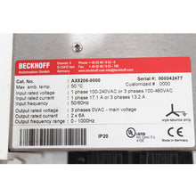 將圖片載入圖庫檢視器 Beckhoff AX5206-0000 Servo Drive