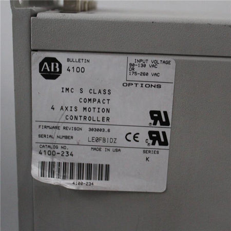 Allen Bradley 4100-234 4-Axis Motion Controller - Rockss Automation