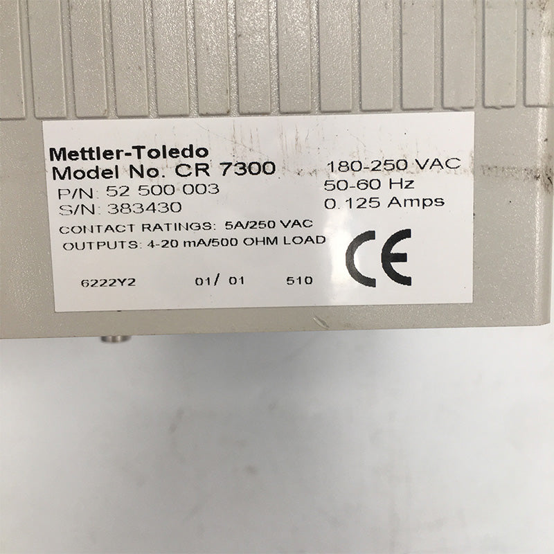 METTLER CR 7300 TOLEDO 52 500 003 Controller - Rockss Automation