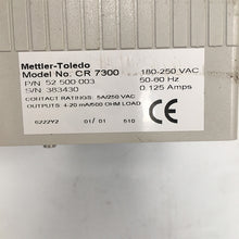 Load image into Gallery viewer, METTLER CR 7300 TOLEDO 52 500 003 Controller