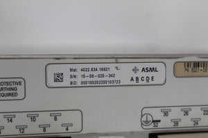 Used ASML PRODRIVE Power Supply Motor Drive 4022.634.16921 PADC130/27 IL - Rockss Automation