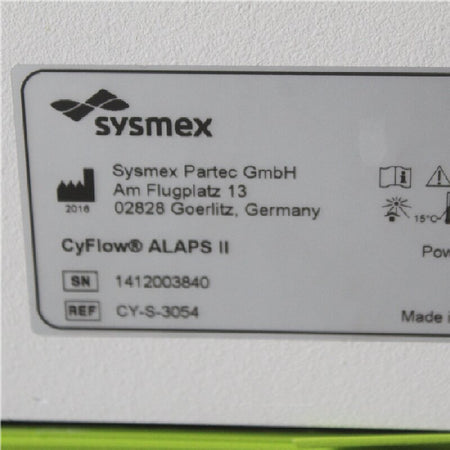 SYSMEX CY-S-3054 Flow Cytometry - Rockss Automation