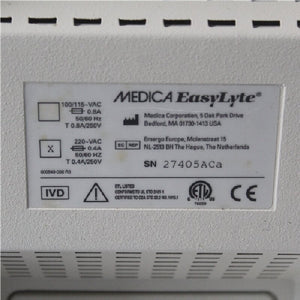 MEDICA Easy Lyte Fully Automatic Electrolyte Analyzer