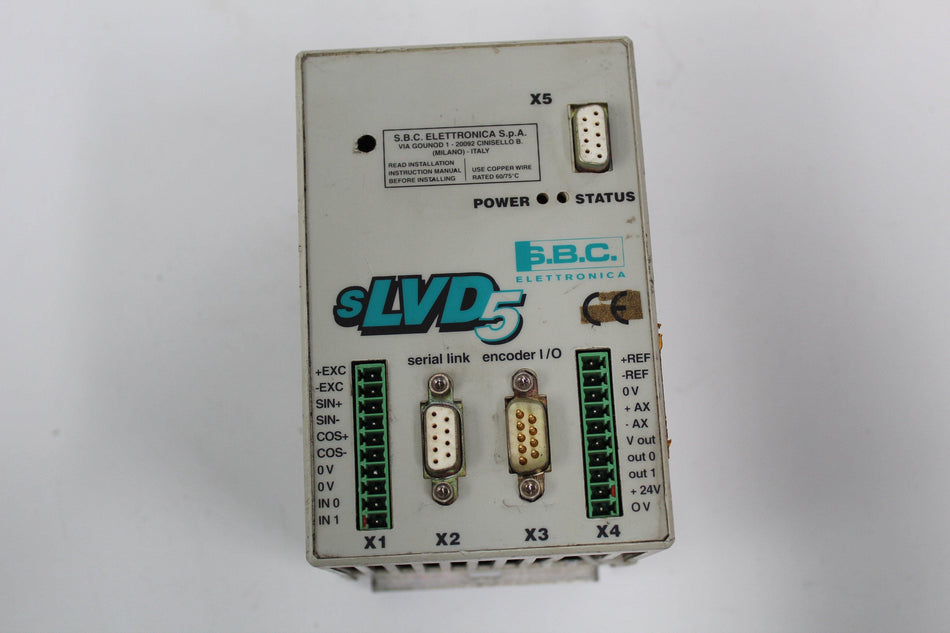 Parker SLVD5 Servo Drive Input 3x230VAC - Rockss Automation