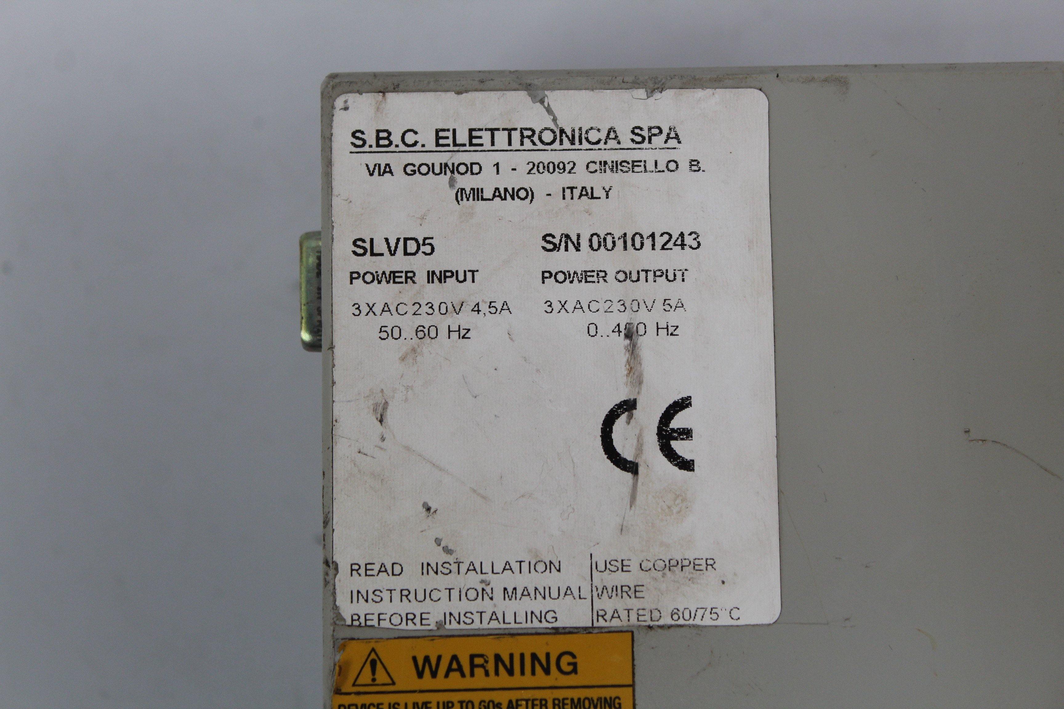 Parker SLVD5 Servo Drive Input 3x230VAC - Rockss Automation