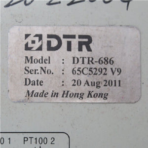 DTR DTR-686 Dyeing Machine Computer