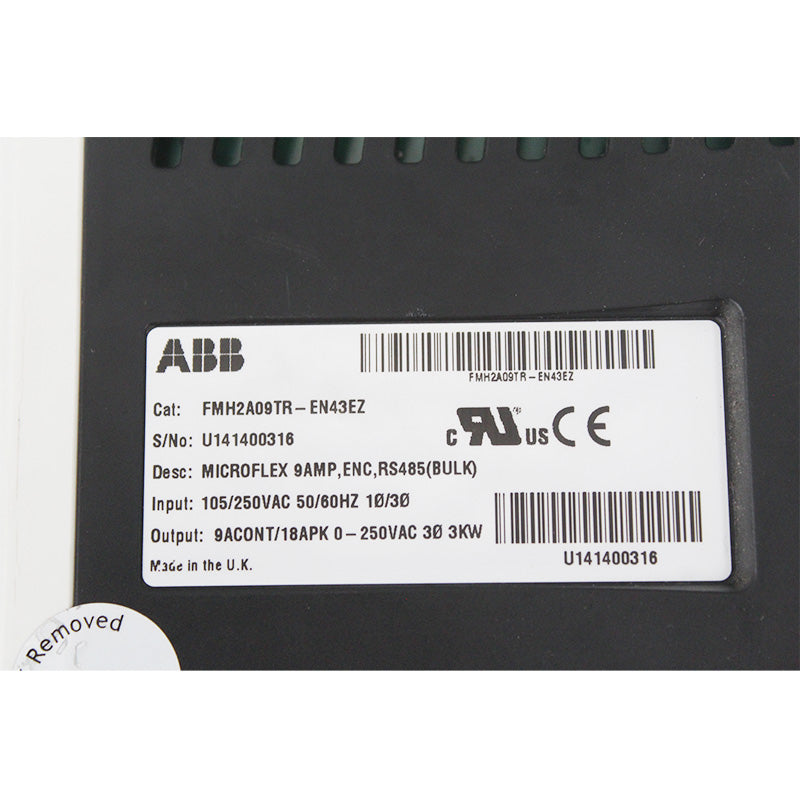 ABB FMH2A09TR-EN43EZ伺服驅動器