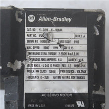 Load image into Gallery viewer, Allen Bradley H-3016-N-H00AA Servo Motor Stober Drives