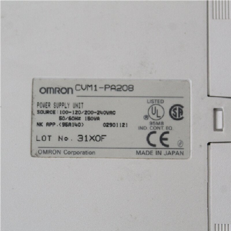 OMRON CVM1-PA208 PLC - Rockss Automation