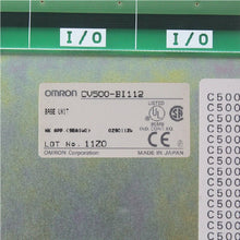Load image into Gallery viewer, OMRON CV500-BI112 Base Unit