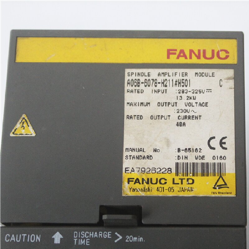 FANUC A06B-6078-H211#H501伺服驅動器