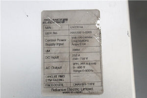 RELIANCE ELECTRIC UVZ701A AC Servo Driver