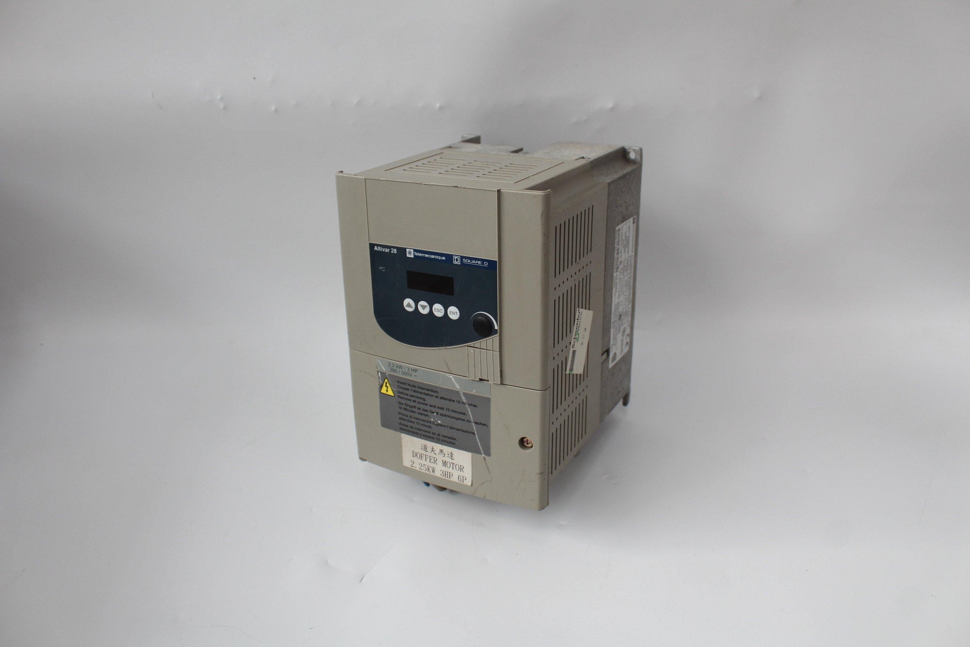 Used Schneider Telemecanique Altivar 28 Inverter 2.2kw ATV28HU41N4S303 - Rockss Automation