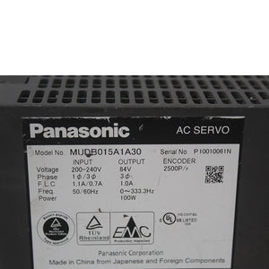 Panasonic MUDB015A1A30 Sevor Drive