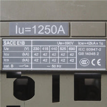 Load image into Gallery viewer, ABB SACE E1B Circuit Breaker With ABB sace PR121/P Solid State Programmer LSI