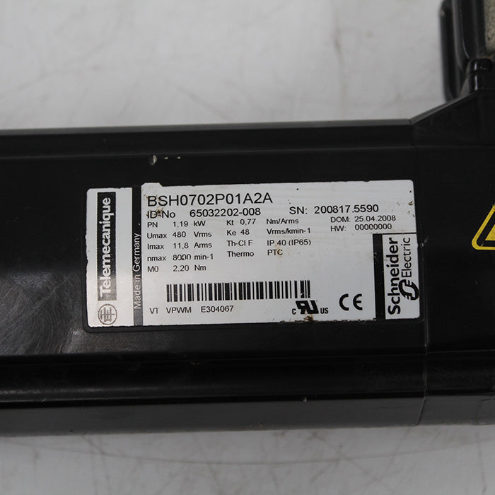 Schneider BSH0702P01A2A Servo Motor 1.19kW - Rockss Automation