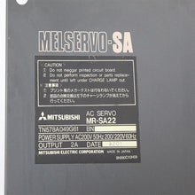 將圖片載入圖庫檢視器 Mitsubishi MR-SA22 AC Servo Drive AC200V 50Hz 200/220V 60Hz - Rockss Automation