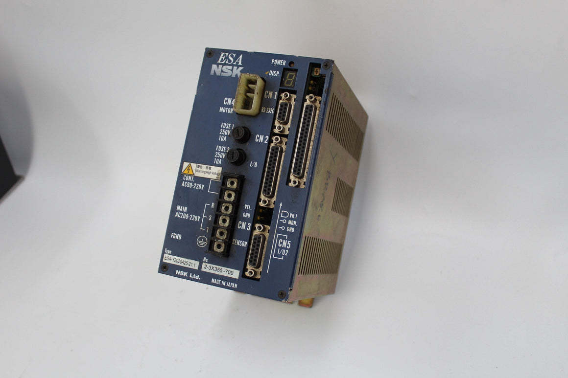 NSK ESA-Y2020A25-21.1 Servo Drive Series 2-3X355-700 - Rockss Automation