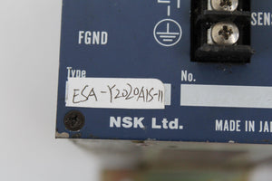 NSK ESA-Y2020A1S-11 Servo Drive - Rockss Automation