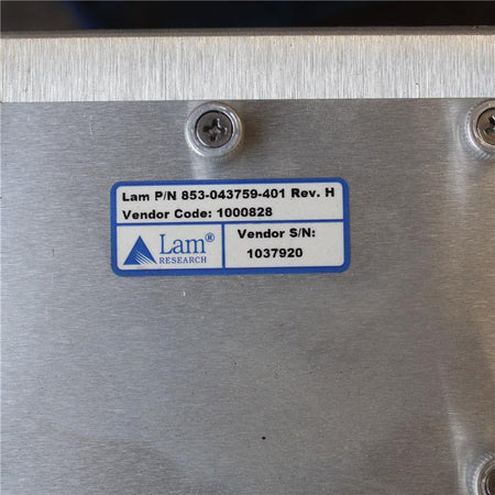 Lam Research 853-043759-401 Semiconductor REV.H - Rockss Automation