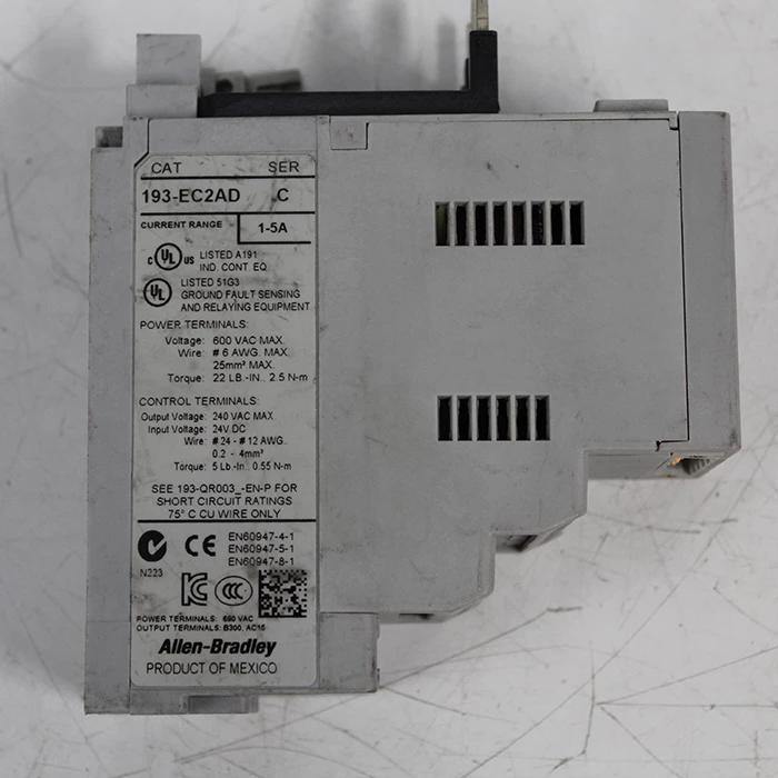 Allen Bradley 193-EC2AD C Overload Relay - Rockss Automation